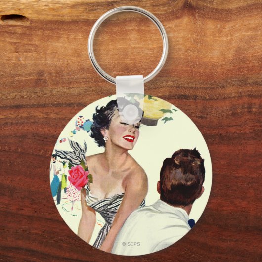 Ik wil een Man Sleutelhanger (Voorkant)