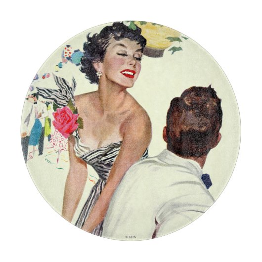 Ik wil een Man Snijplank (Voorkant)