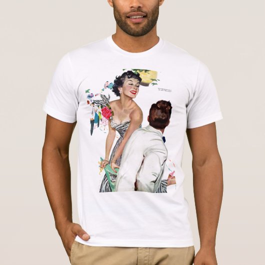 Ik wil een Man T-shirt (Voorkant)