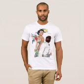 Ik wil een Man T-shirt (Voorkant volledig)