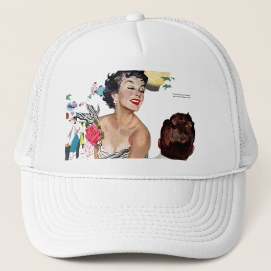 Ik wil een Man Trucker Pet (Voorkant)