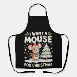 Ik Wil Een Muis Voor Kerstmis Sinterklaas Hoed Sne Schort