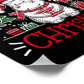 Ik wil een nijlpaard kerstpyjama Schattige nijlpaa Poster (Hoek)