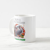 Ik wil een nijlpaard voor Kerstmis 01 Koffiemok (Voorkant links)