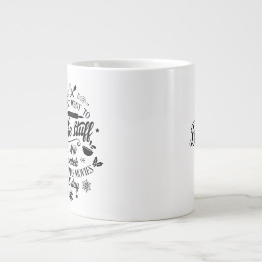 Ik wil een pleidooi houden/kerstcitaat/persoonlijk grote koffiekop (Voorkant)