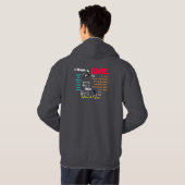 ik wil een remedie hoodie (Achterkant volledig)