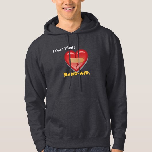 ik wil een remedie hoodie (Voorkant)