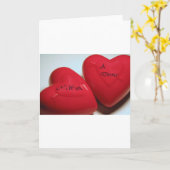 Ik wil een scheidend hart Wenskaart V (geschikt) Kaart (Gele Bloem)