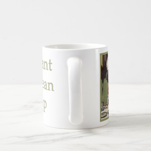 Ik wil een schone beker (versie 2) koffiemok (Handvat)