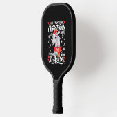 Ik wil een Shirt voor een paardenkerst. Pickleball Paddle (Links)