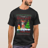 Ik wil een Siberische echtgenoot voor kerstkeuken. T-shirt (Voorkant)
