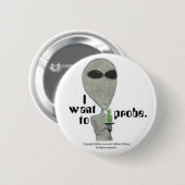 Ik wil een sonde. ronde button 5,7 cm (Voorkant /achterkant)