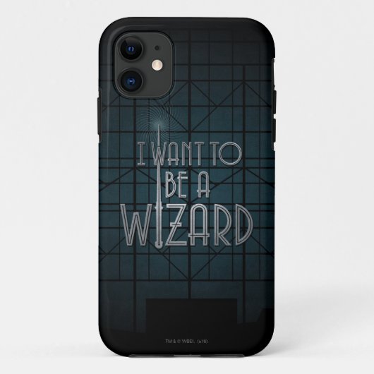 Ik wil een tovenaar zijn Case-Mate iPhone case (Achterkant)