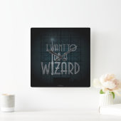 Ik wil een Tovenaar zijn Vierkante Klok (Huis)