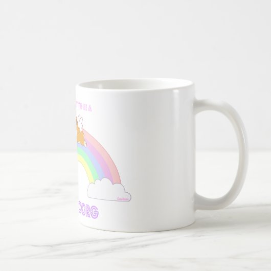 Ik wil een unicorg mok worden (Rechts)