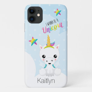 Ik wil een Unicorn Hoesje-Mate iPhone 11 Hoesje zi