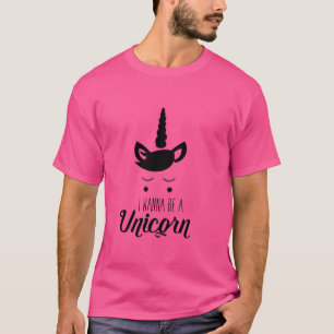 Ik wil een Unicorn worden T-shirt