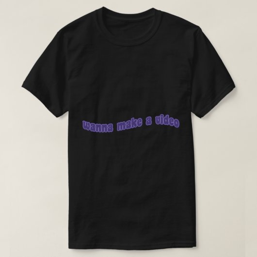 Ik wil een videojuffrouw maken en tekenen t-shirt (Design voorkant)