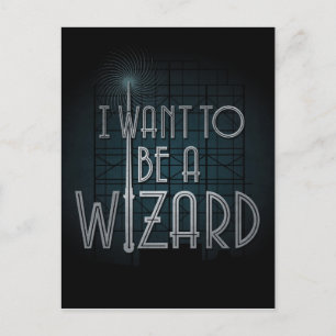 Ik wil een wizard worden briefkaart