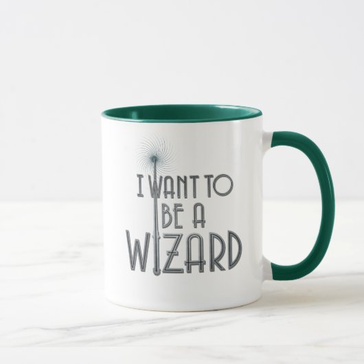Ik wil een wizard worden mok (Rechts)