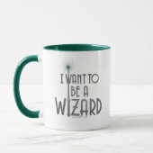 Ik wil een wizard worden mok (Links)