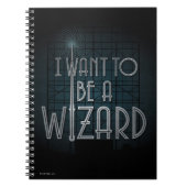 Ik wil een wizard worden notitieboek (Voorkant)