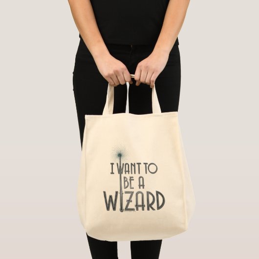 Ik wil een wizard worden tote bag (Voorkant (product))