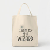 Ik wil een wizard worden tote bag (Voorkant)