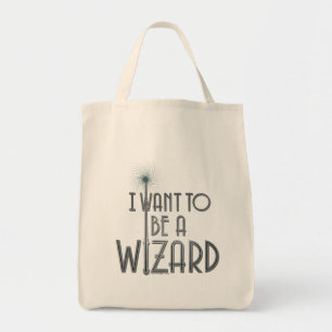 Ik wil een wizard worden tote bag