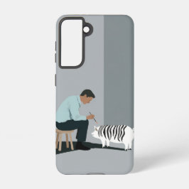IK WIL EEN ZEBRA SAMSUNG GALAXY HOESJE