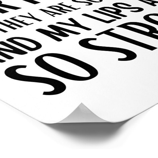 Ik wil elk insect kussen, maar ze zijn zo klein poster (Hoek)