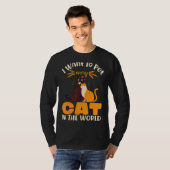 Ik wil elke kat in de wereld eten. t-shirt (Voorkant volledig)