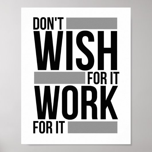 Ik wil er niet voor werken poster (Voorkant)