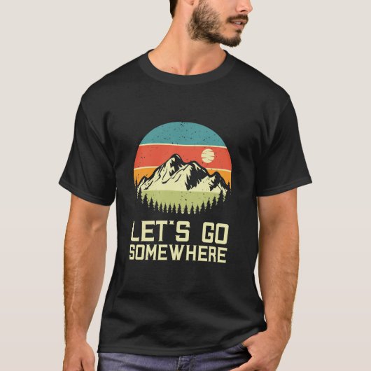 Ik wil ergens heen gaan t-shirt (Voorkant)