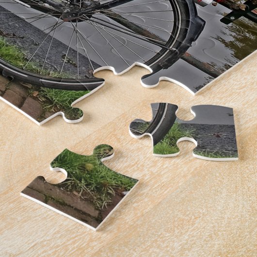 Ik wil fietsen in Amsterdam - Puzzel Legpuzzel (Zijkant)