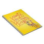 Ik wil fietsen op mijn fiets - Laptop Notitieboek (Rechterzijde)