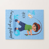 "IK WIL GAAN VIST", Vist Boys Legpuzzel (Horizontaal)