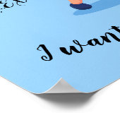 "IK WIL GAAN VIST", Vist Boys Poster (Hoek)