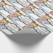 Ik wil geen "aardig man" (feminisme) cadeaupapier (Hoek)