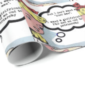 Ik wil geen "aardig man" (feminisme) cadeaupapier (Rol Hoek)