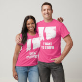 Ik wil geloven - Aankomst T-shirt (Unisex)