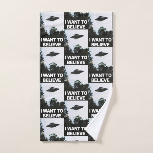 Ik wil geloven bad handdoek (Handdoek)