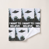 Ik wil geloven bad handdoek (Wasdoekje)