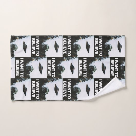 Ik wil geloven bad handdoek (Handdoek)