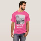 Ik wil geloven - Blimp versie T-shirt (Voorkant volledig)
