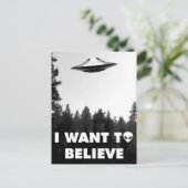 Ik wil geloven briefkaart (Staand voorkant)