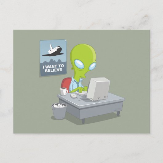 Ik wil geloven briefkaart (Voorkant)