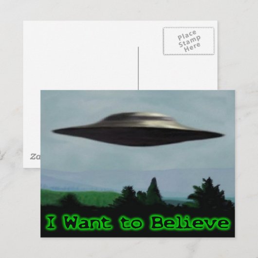 Ik wil geloven briefkaart (Voorkant / Achterkant)