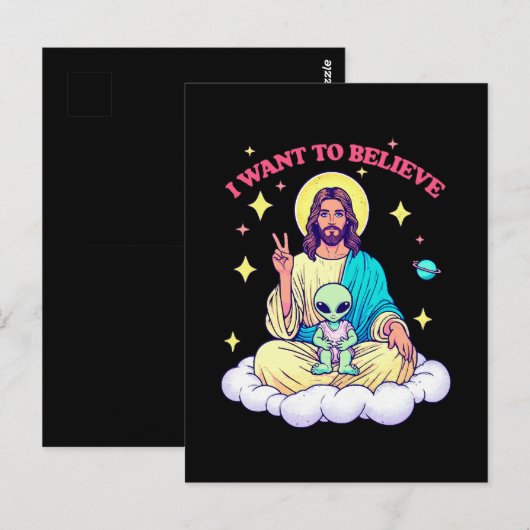 Ik Wil Geloven Briefkaart (Voorkant / Achterkant)