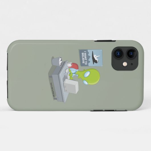 Ik wil geloven Case-Mate iPhone case (Achterkant (horizontaal))